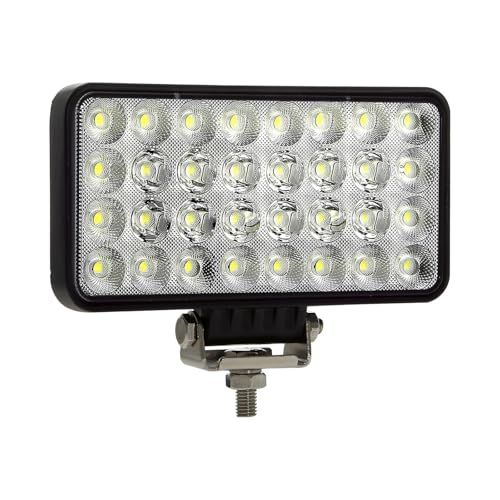 KAWELL 96W led 作業灯 ワークライト 車 広角 投光器 ライトバー 長方形 広角タイプ 防塵防水仕様 12v/24v 汎用 IP67防水 爆光 コンビネーション照明 19cｍ×9.7cm×4.5cm 農業機械、建設機械、工程機械 1dce54d8