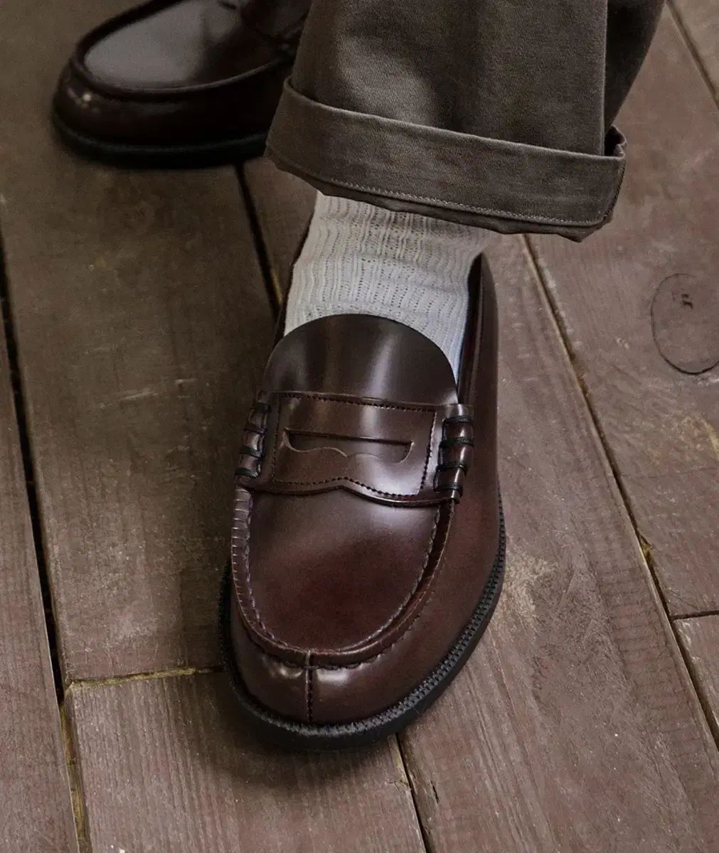 HARUTA(ハルタ) ペニーローファー HS-906_D BROWN 300