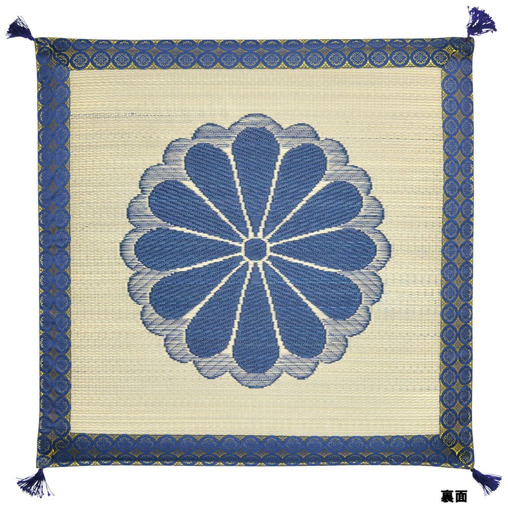 70×70cm] 国産い草御前座布団 鳳凰 日本製 仏前座布団 法要 法事 お盆
