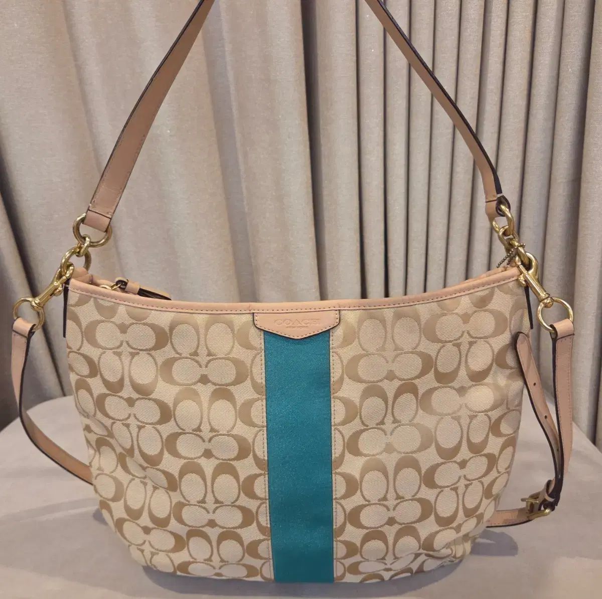 y2k オールド コーチ シグネチャー コンバーチブル HOBO BAG クロスボディーバッグ