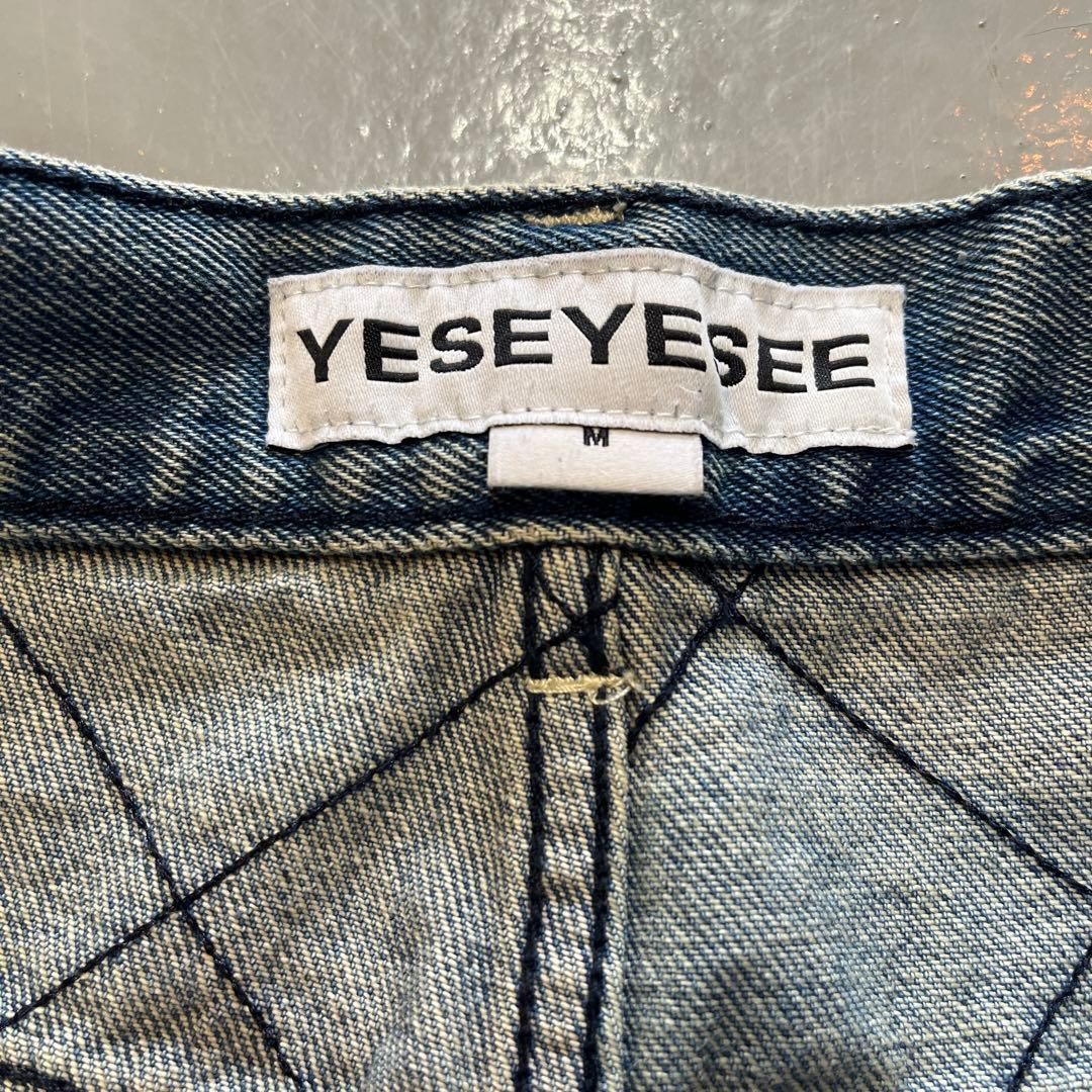 Mサイズ 韓国ブランド YES EYE SEE デニム パンツ ビンテージ - メルカリ