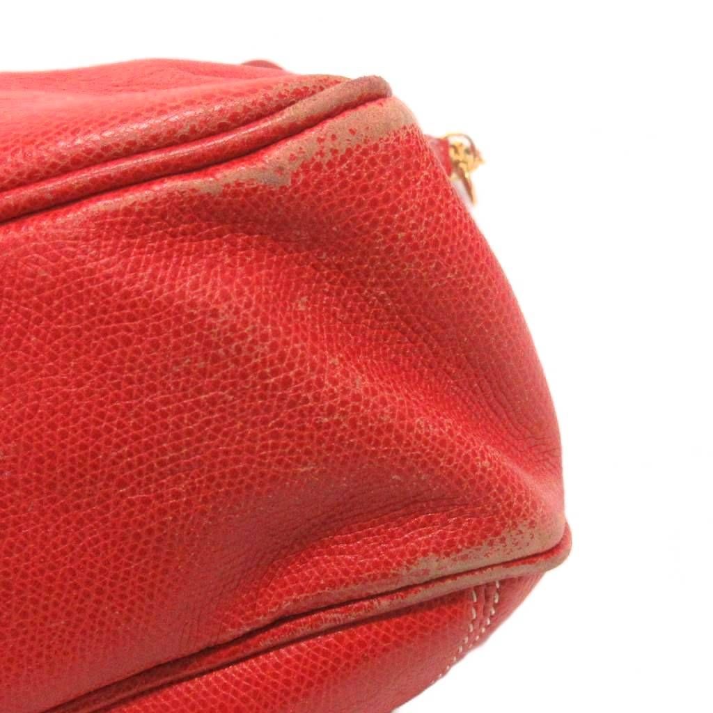 ロエベ LOEWE 2WAY ショルダーバッグ ハンド ロゴ アナグラム レザー 