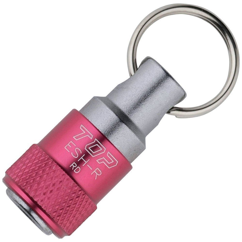 新品 トップ工業 (TOP) ソケットホルダー レッド 工具 携帯用 軽量 ビットホルダー※6個入 ESH-R