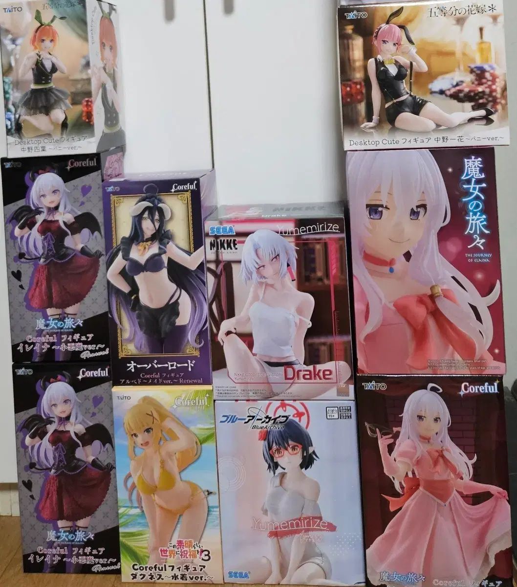 フィギュア種類整理します