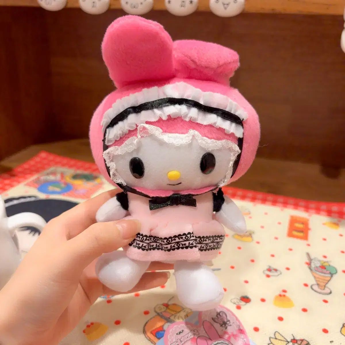 クラシック サンリオ マイメロディ メイド ぬいぐるみ