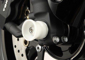 新品 アグラス(AGRAS) フロントアクスルプロテクター ファンネルタイプ レッド BANDIT1250S ABS BANDIT1250F ABS[バンディット] 344-390-A0R