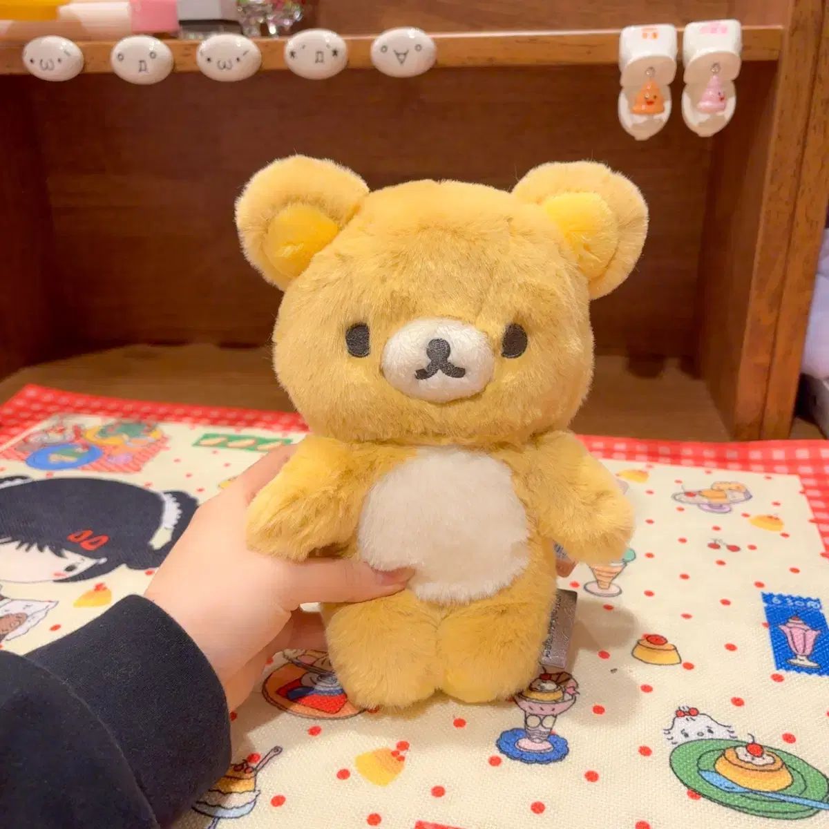 サンエックス リラックマ 長毛 ぬいぐるみ