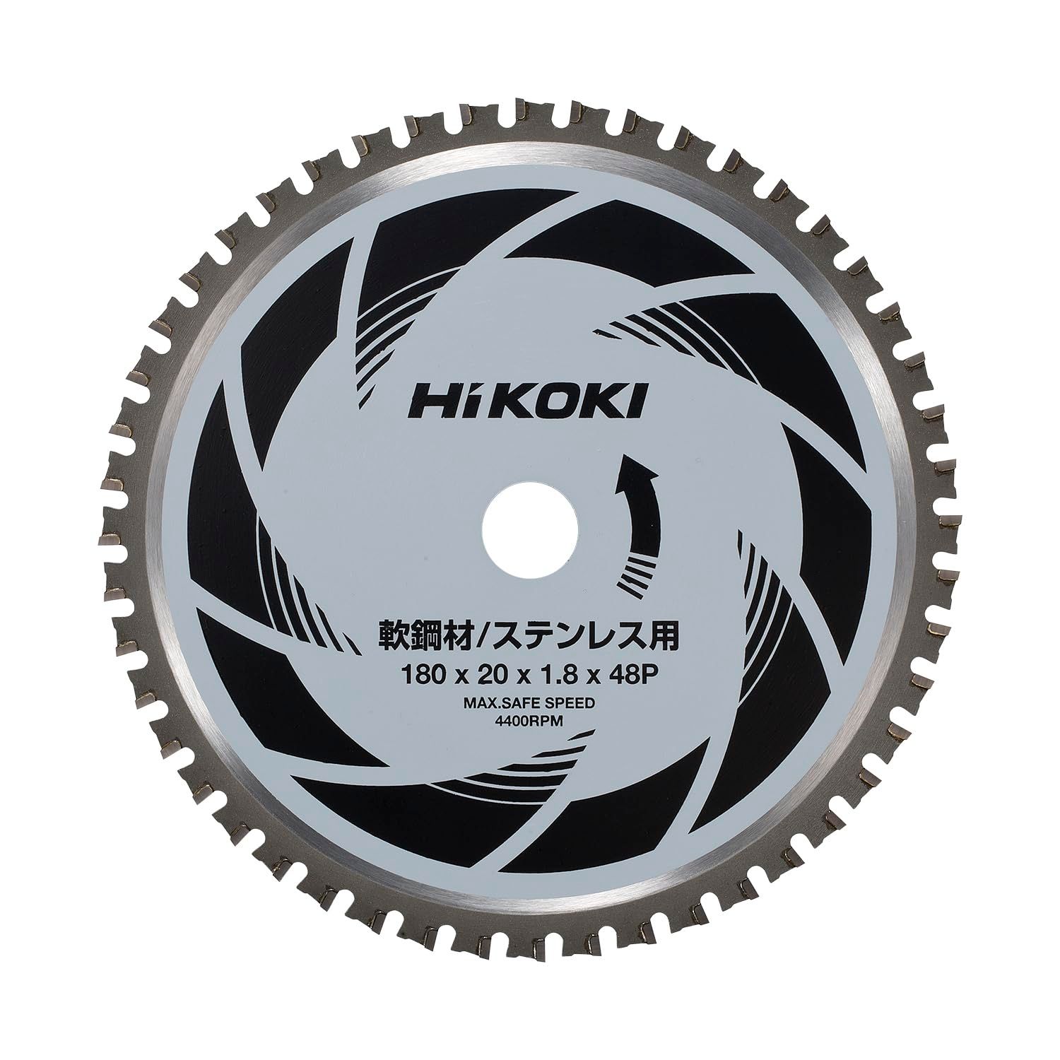 【新品】HiKOKI(ハイコーキ) チップソー180ｍｍ×48P(軟鋼材・ステンレス用) 0040-2523 0807709a