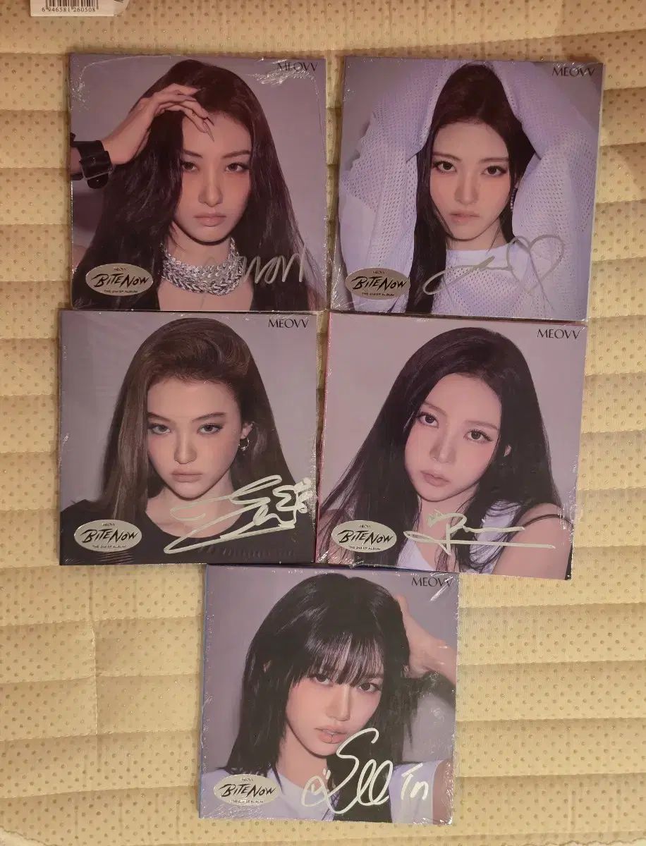 5種セット サイン入り MEOVV 宮 meovv