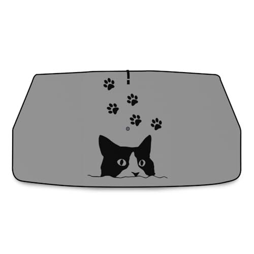 車用 サンシェード フェリシモ猫部 傘型 折り畳み式 フロントガラス用 車用パラソル 日よけ 遮光 強力断熱 日焼け対策 おしゃれ 車内用品 UVカット 紫外線反射 暑さ対策 車中泊 仮眠 プライバシー保護 盗難防止 １０秒取付け簡単 収納便 bfc79881