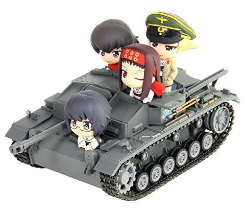 ぺあどっと ガールズ&パンツァー 3号突撃砲F型 エンディングVer.全国大会時 ノンスケール 塗装済み完成品 PD52Ju
