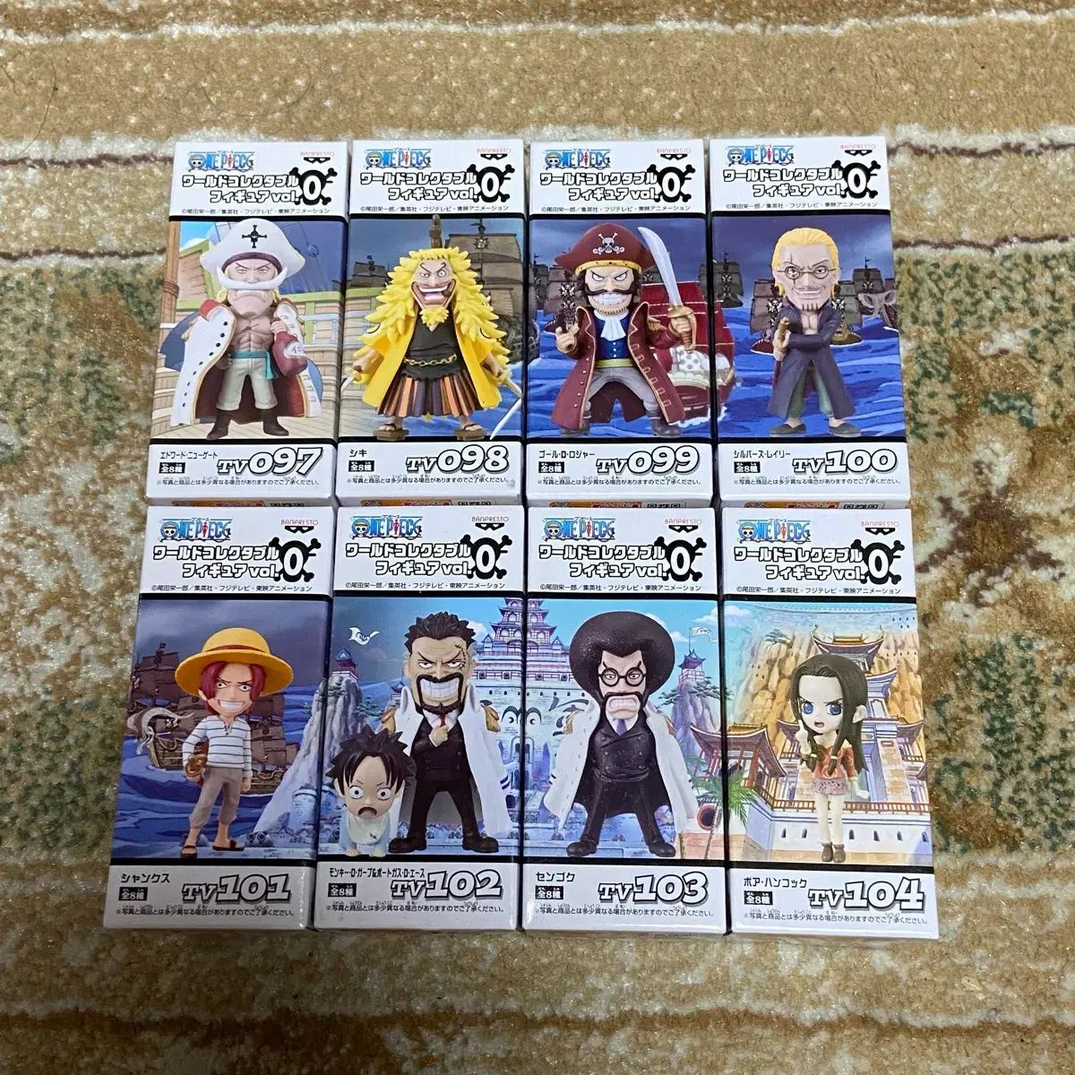 未開封 ONE PIECE ワールドコレクタブル 0탄 / ガープ 白ひげ 等 WORLD COLLECTABLE フィギュア