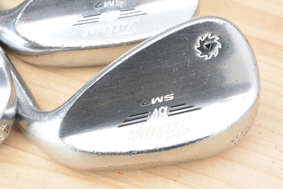 高スピン×操作性】タイトリスト VOKEY SM7 ウェッジ 46°/50°/56° 3本