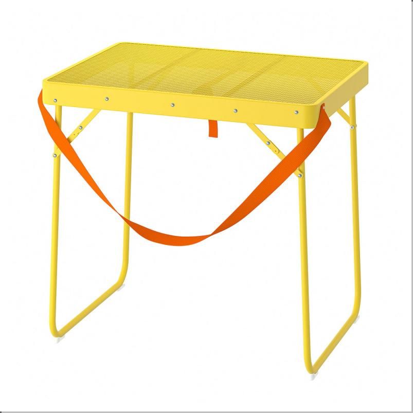希少廃盤品 イケア IKEA ストランドン　折りたたみテーブル　ブライトイエロー IKEA (イケア) STRANDON ストランドン 折りたたみテーブル - ブライト