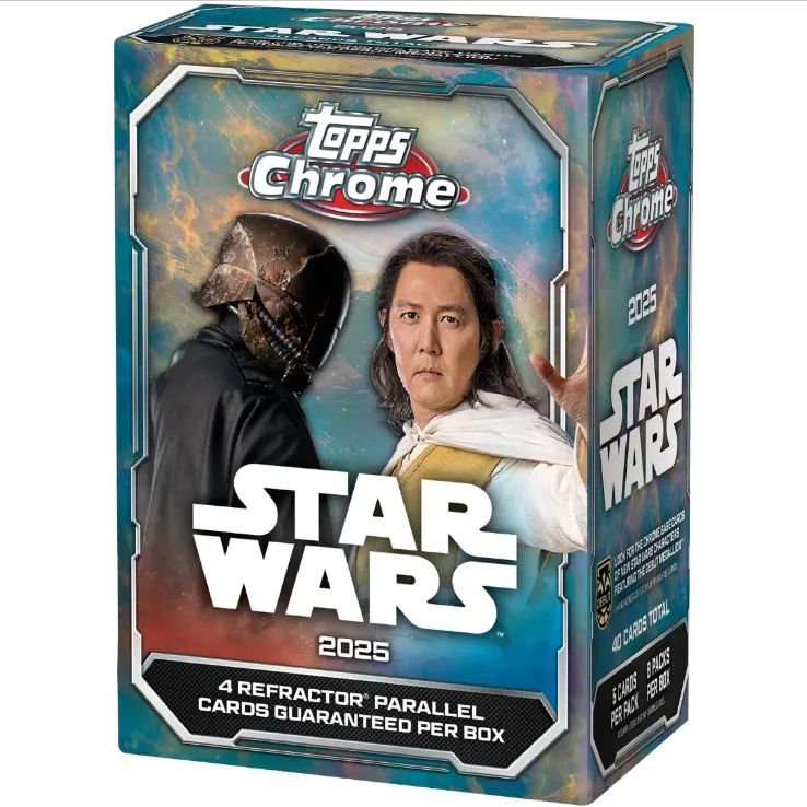 topps 2025 star wars chrome バリュー ボックス　トップス　スターウォーズ　クロム