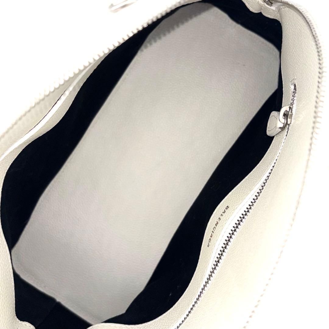 BALENCIAGA バレンシアガ ヴィル トップハンドル ロゴ 2way レザー