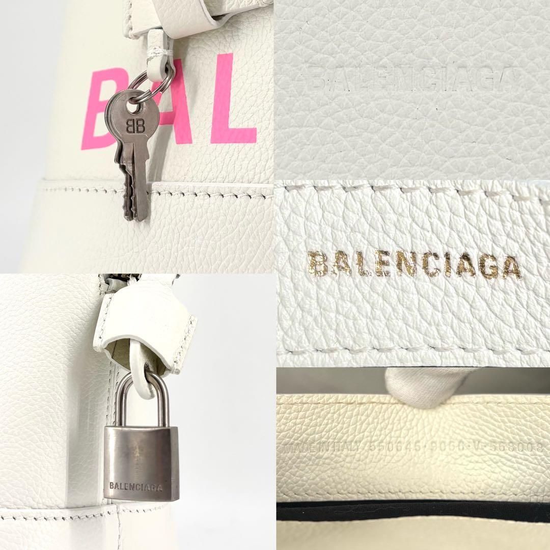 BALENCIAGA バレンシアガ ヴィル トップハンドル ロゴ 2way レザー