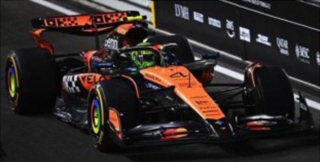 McLaren MCL39 No.4 3rd Abu Dhabi GP 2025 F1 Drivers' World Champion 2025 Lando Norris