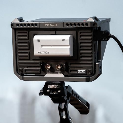 VILTROX DC-X3 カメラ モニター&ケージ セット 3G-SDI フィールドモニター 6インチ 2000Nits ビデオモニター タッチ式 4K HDMI カメラモニター フル HD 1920x1080 外部モニター カメラ 3D 771ccf9d