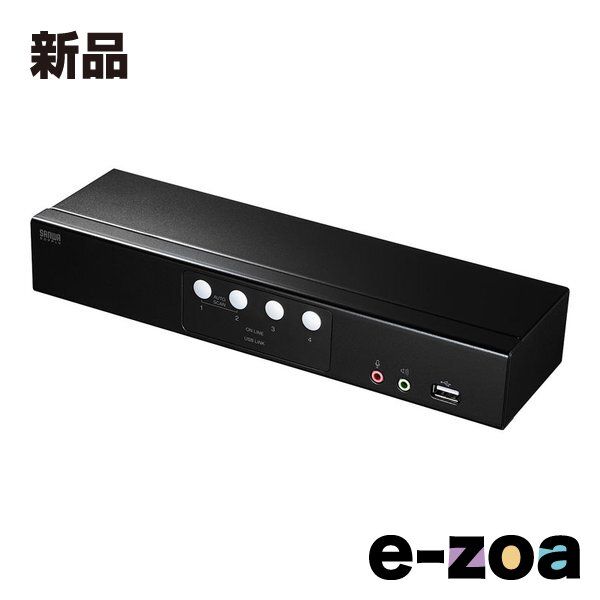SANWA SUPPLY サンワサプライ HDMI対応パソコン自動切換器 4:1 SWKVM4HHC (2501668)