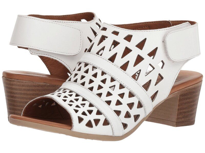 スプリングステップ レディース シューズ ヒール Spring Step Dorotha White ホワイト