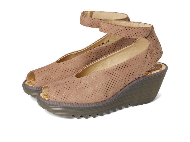 フライロンドン レディース シューズ ヒール FLY LONDON Yala376Fly Perf Taupe トープ