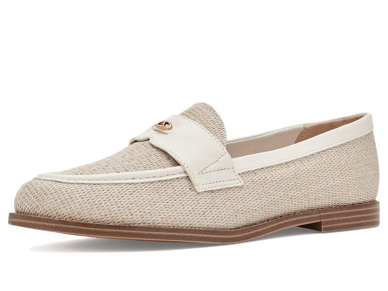 フランコサルト レディース シューズ スリッポン・ローファー Franco Sarto Stellan Beige Woven Fab ベージュ
