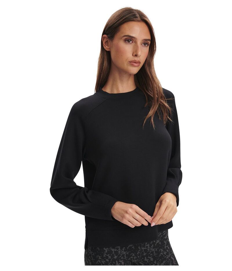 バーレイ レディース アウター パーカー・スウェット クルーネック Varley Zosia Crew Neck Midlayer Black ブラック