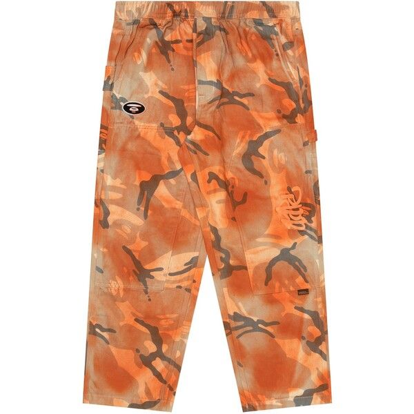 エエイプ メンズ ボトムス デニムパンツ キャップ AAPE Camo Captener Sn42 Orange Camo オレンジ