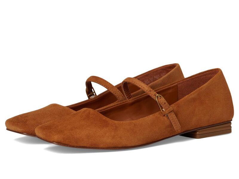 フランコサルト レディース シューズ サンダル Franco Sarto Tinsley Mary Jane Flats Saddle Tan タン