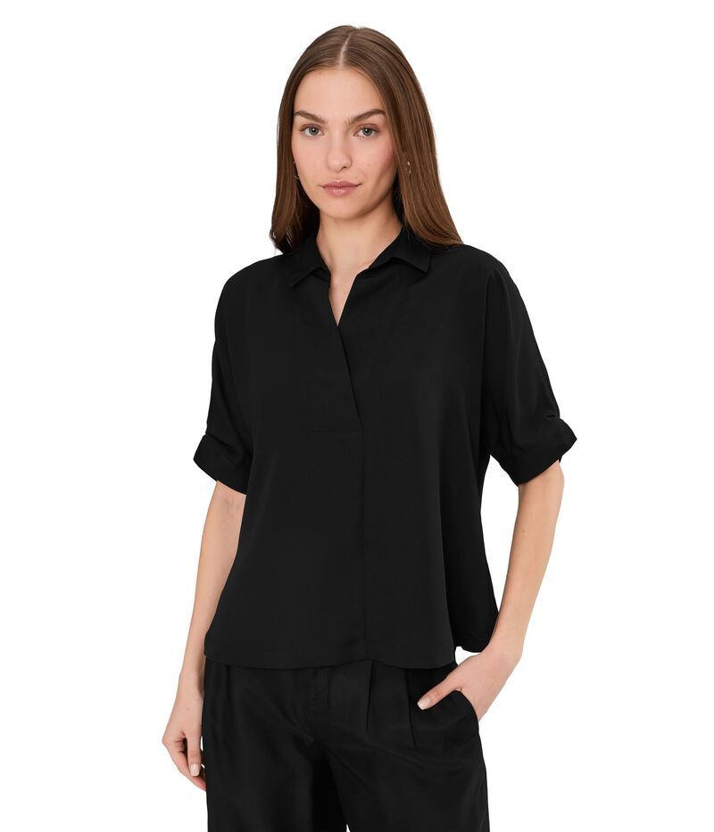 ニックプラスゾーイ レディース トップス シャツ NICZOE Devon Shirt Black Onyx ブラック