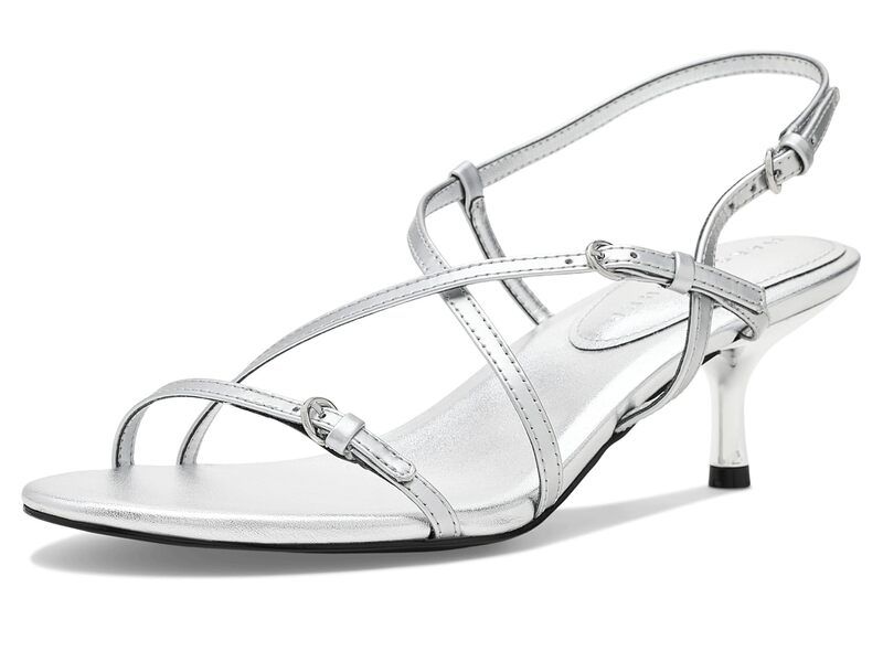マーク・フィッシャー レディース シューズ ヒール Marc Fisher LTD Nylah Silver Leather シルバー