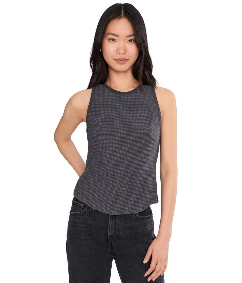 リラピー レディース トップス シャツ Lilla P Shirttail Hem Tank Granite