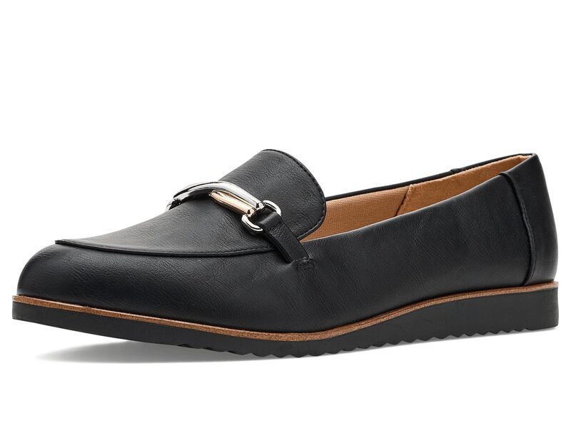 ライフストライド レディース シューズ スリッポン・ローファー LifeStride Zeeland LoaferMoc Shoes Black ブラック