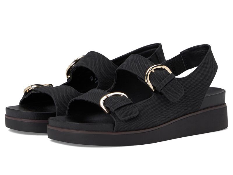 ライフストライド レディース シューズ サンダル LifeStride Goodie Black Faux Leat ブラック