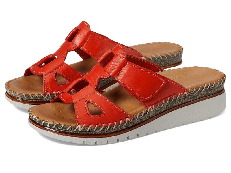 スプリングステップ レディース シューズ サンダル Spring Step Montera Red レッド
