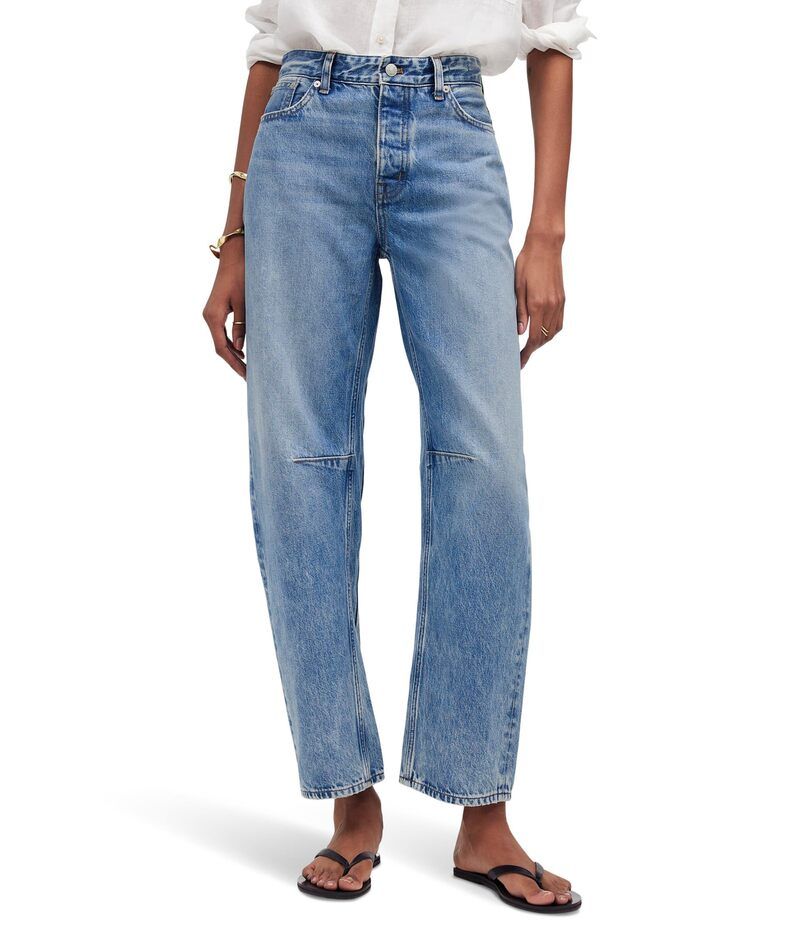 メイドウェル レディース ボトムス デニムパンツ ジーンズ Madewell Horse Shoe Jeans in Dobbins Wash Dobbins Wash