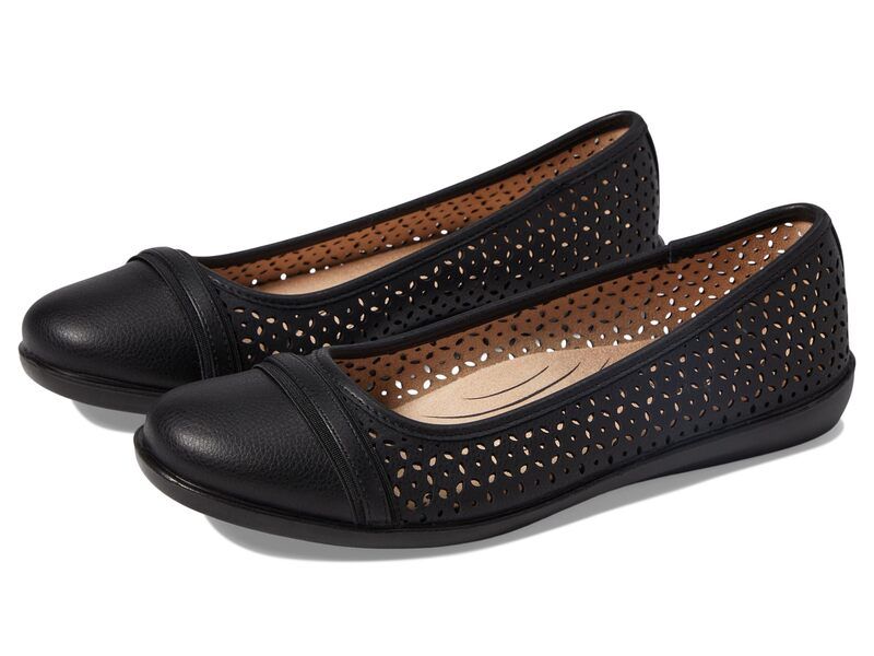 ライフストライド レディース シューズ サンダル LifeStride Nile SlipOn Flats Black ブラック