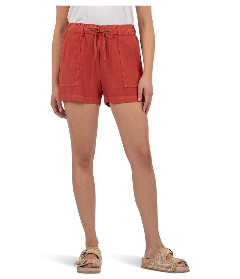 カットフロムザクロス レディース ボトムス ハーフパンツ・ショーツ ショートパンツ KUT from the Kloth Katana Highrise Shorts Drawstring With Porkchopockets Clay