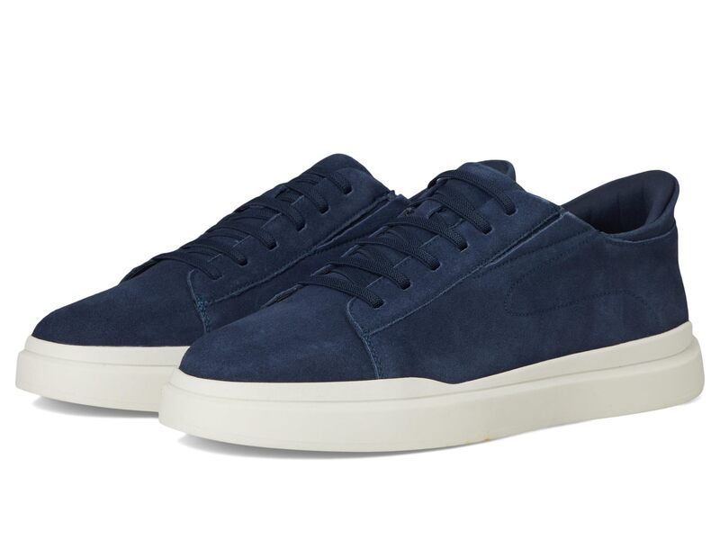 マークジョセフニューヨーク メンズ シューズ スニーカー キャップ Marc Joseph New York Capitol Ave Hands Free Technology Navy Suede Leat ネイビー