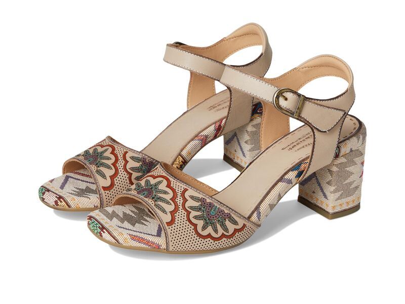 スプリングステップ レディース シューズ ヒール LArtiste by Spring Step Sassyclass Beige Multi ベージュ