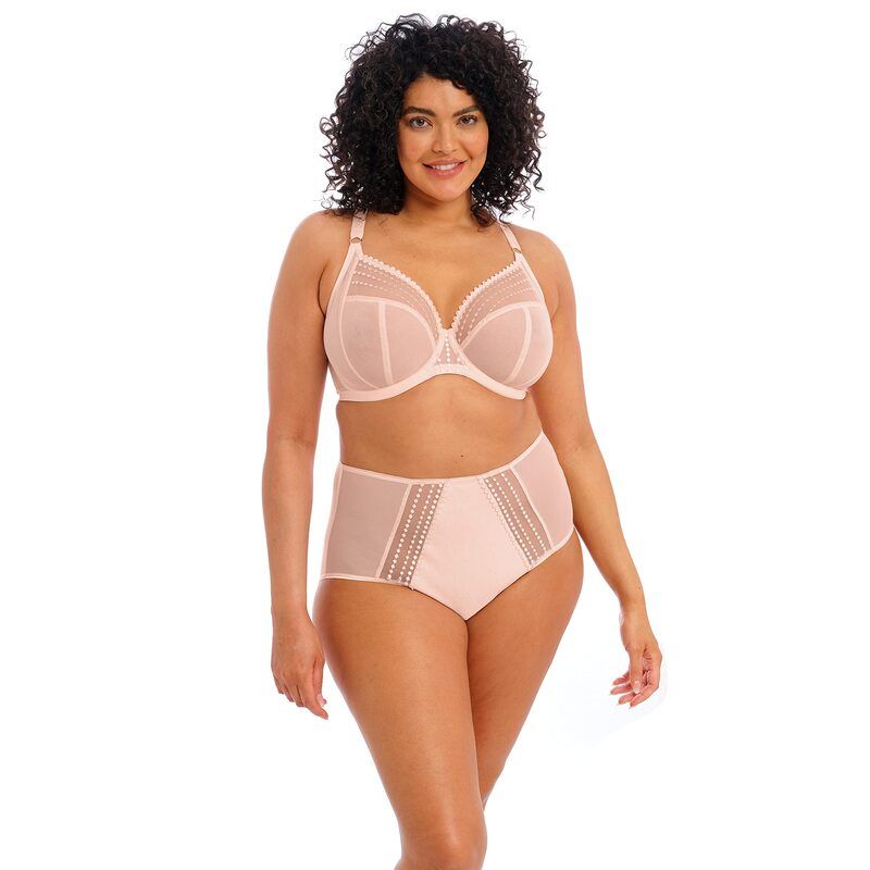 エロミ レディース アンダーウェア ブラジャー elomi Matilda Underwire Plunge Bra Pearl Blush パール