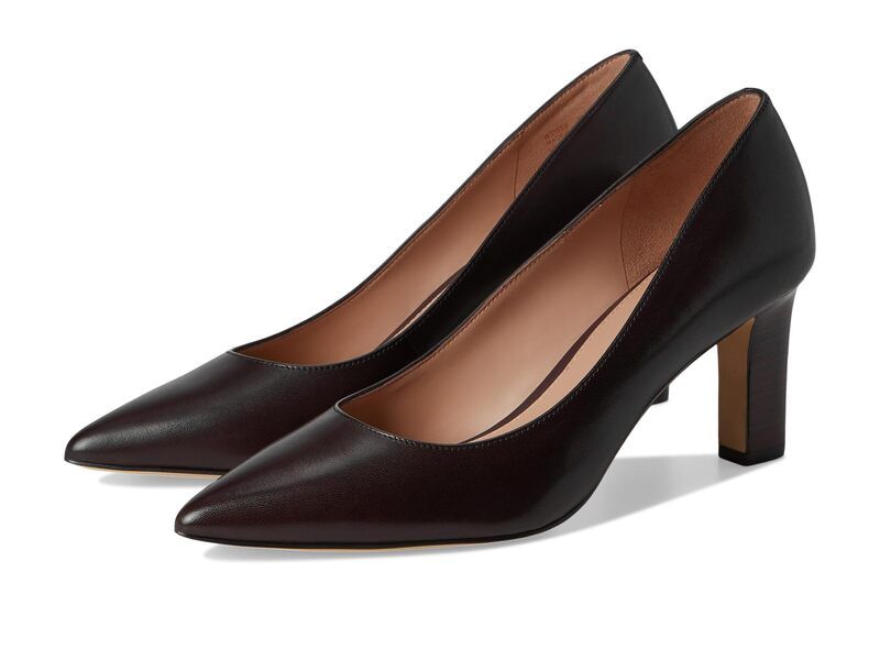 コールハーン レディース シューズ ヒール Cole Haan Mylaheel Pump 75mm Dark Chocolate Leather チョコレート