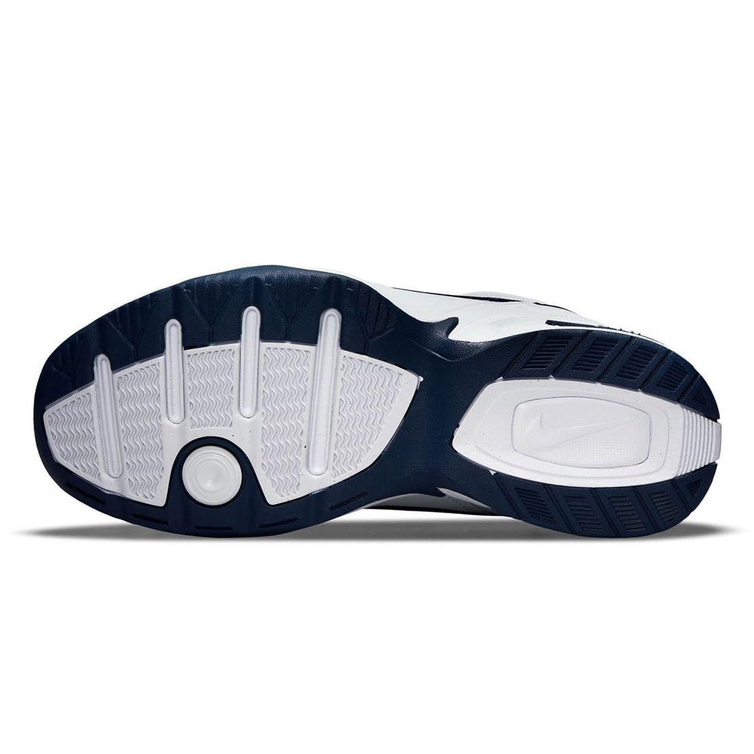 [ナイキ] エア モナーク 4 AIR MONARCH IV ホワイト/メタリックシルバー/ミッドナイトネイビー 416355-102 28.0cm [28.0 cm]