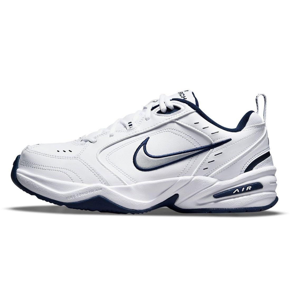 [ナイキ] エア モナーク 4 AIR MONARCH IV ホワイト/メタリックシルバー/ミッドナイトネイビー 416355-102 28.0cm [28.0 cm]