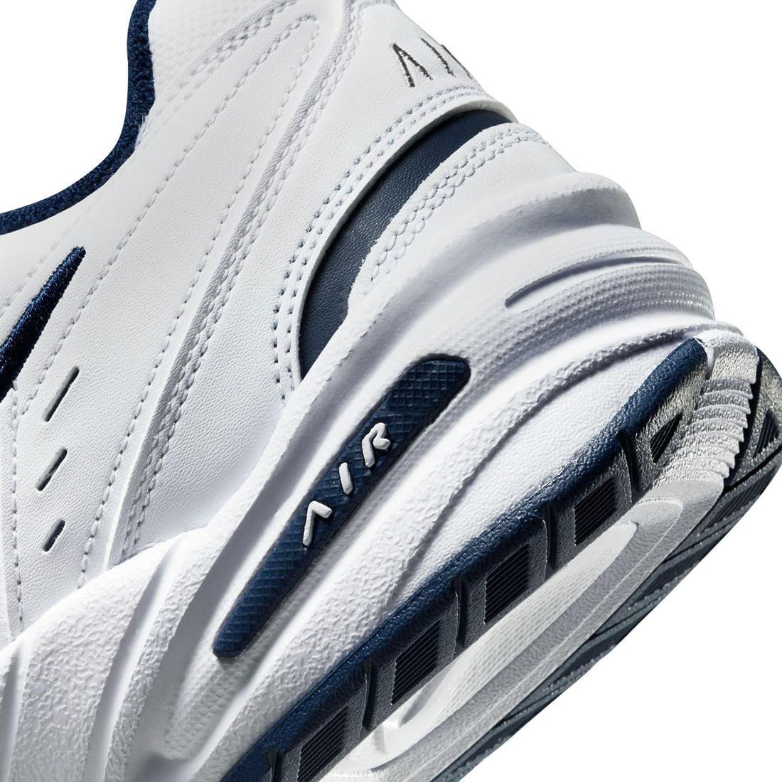 [ナイキ] エア モナーク 4 AIR MONARCH IV ホワイト/メタリックシルバー/ミッドナイトネイビー 416355-102 28.0cm [28.0 cm]