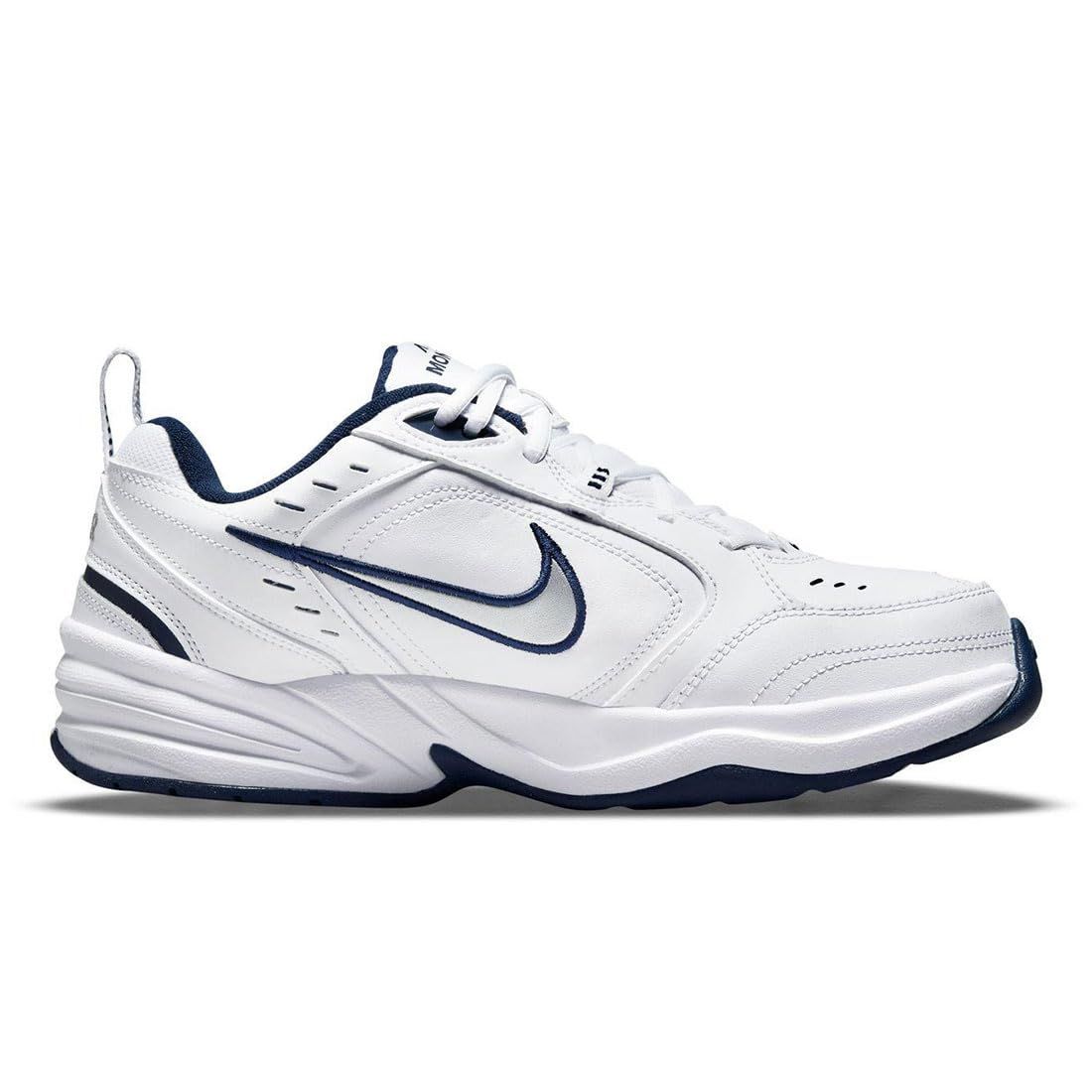 [ナイキ] エア モナーク 4 AIR MONARCH IV ホワイト/メタリックシルバー/ミッドナイトネイビー 416355-102 28.0cm [28.0 cm]