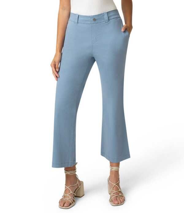 ヒュー レディース ボトムス カジュアルパンツ レギンス HUE Ultra Stretchino Kick Flare Leggings Colony Blue ブルー