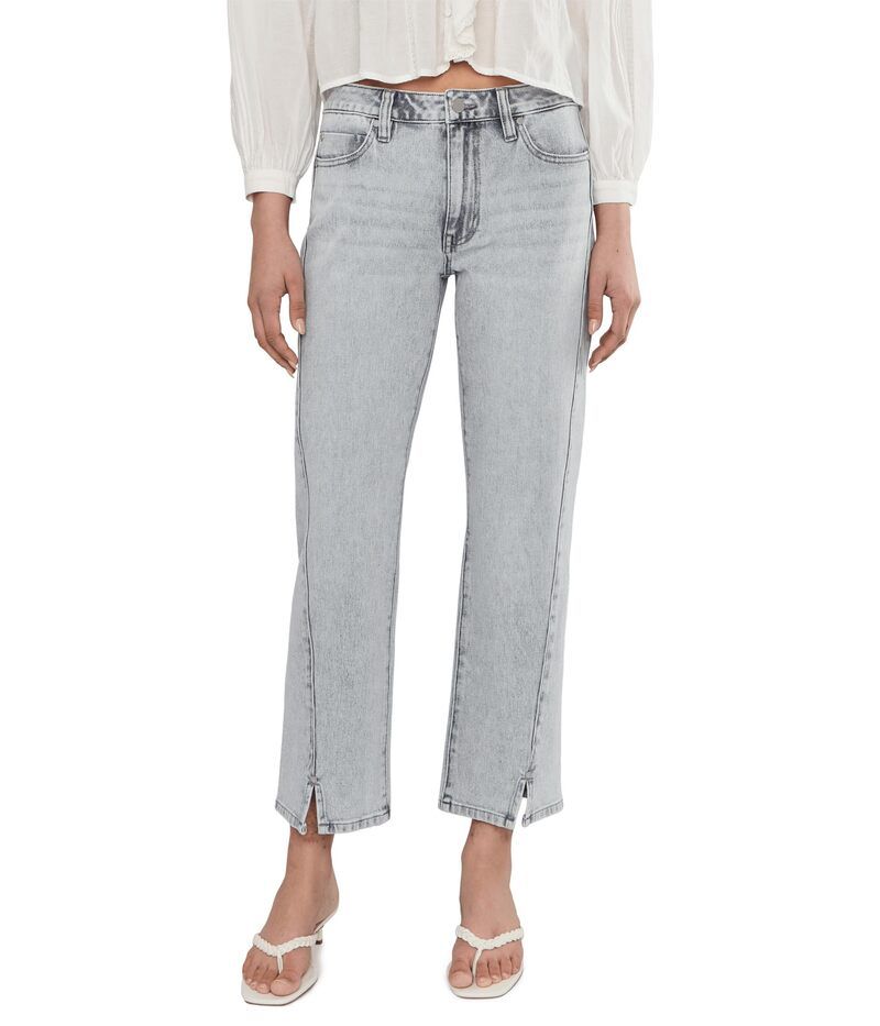 リヴァプール ロサンゼルス レディース ボトムス デニムパンツ ストレート ジーンズ Liverpoolos Angeles 28 Kennedy MidRise Straight Leg Jeans with Seaming Detail and Slit