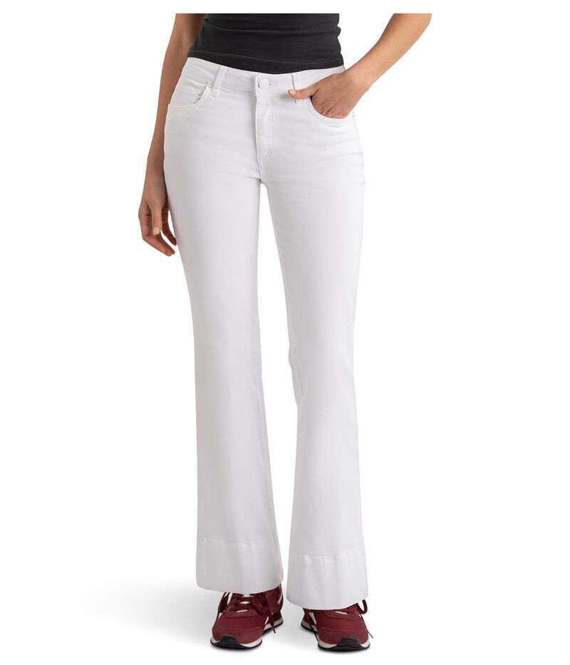 カットフロムザクロス レディース ボトムス カジュアルパンツ KUT from the Kloth Kelsey MidRise Kick Flare with Wide Hem Optic White ホワイト